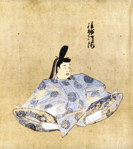Gohorikawa császár szobra (a "Tenno Sekkan Mikage" -ből) alkotó: 日本語